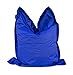KAWIN Shopping on line Poltrona Relax Pouf Sacco 140 * 200 Cuscino Materasso - Blu