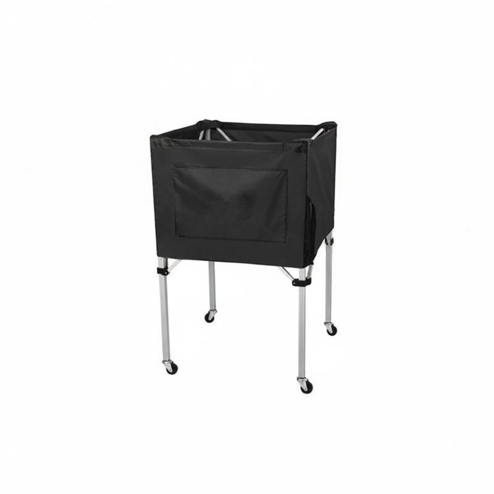 Milageto Carro Plegable Pelotas Duraro Equipo para Entrenamiento, Negro