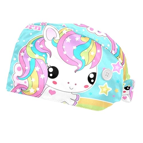 Casquettes de travail licorne et arc-en-ciel pour égayer le quotidien
