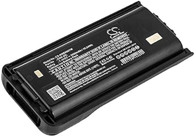 Battery Replacement for Kenwood NX340U16P2 TK-3402U16P NX-348 TK-2402V16P NX-240V16P2 NX-248 NX-240 TK-D340 KNB-69L (2600mAh/7.4V)