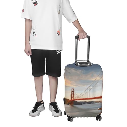 Housse de valise Golden Gate Bridge simple et généreuse taille XL - 7