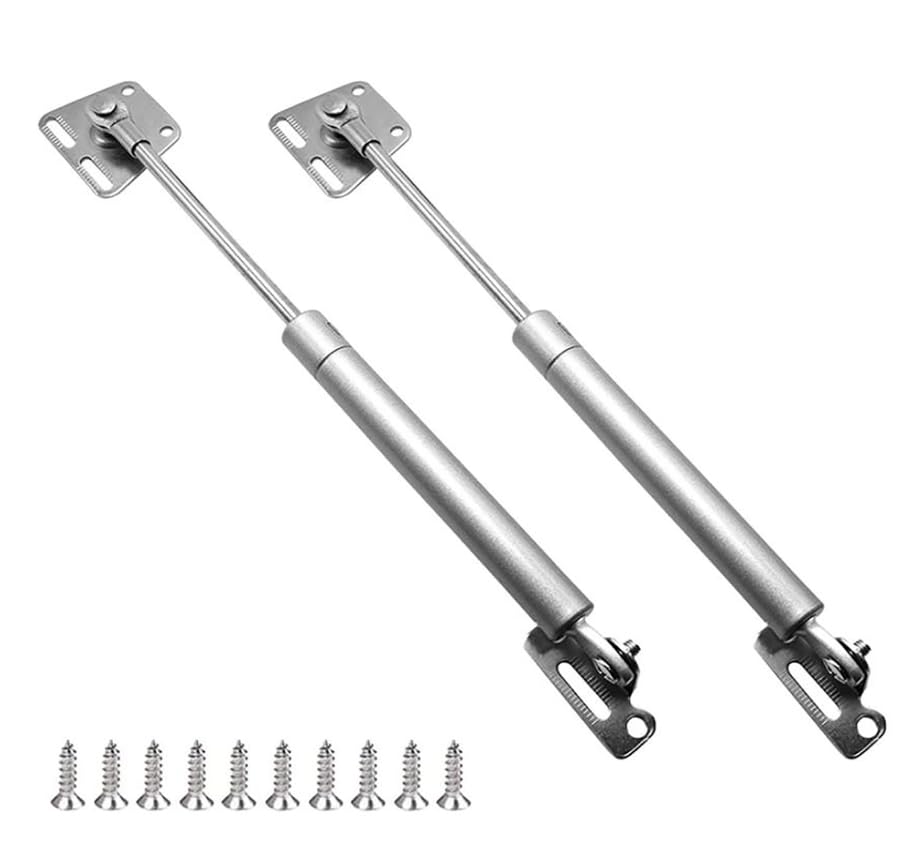 Lift Strut Stay Support Kit, Lot de 2 vérins à gaz for Couvercle de Levage 60N-300N(Rubber Core,100N)