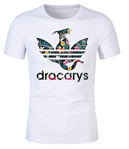 Game of Thrones Mother of Dragons casual T-shirt for men and women Dracarys printing short sleeve popular cotton tee