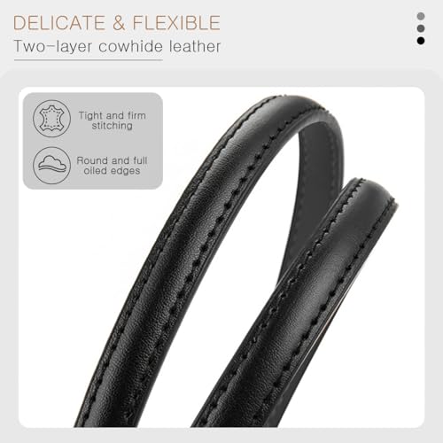 Women Skinny Leather Belt Solid Color Push Button Buckle Adjustable Waistband Thin Waist Belt For Dress Jeans Coat3