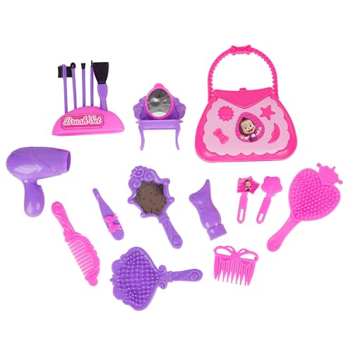 Image of Asian Masha Bear Dress Up & Makeup Kit - Kids Cosmetic Play Set for Girls | Pretend Makeup, Jewelry & Dress-Up Fun | Ages 3+