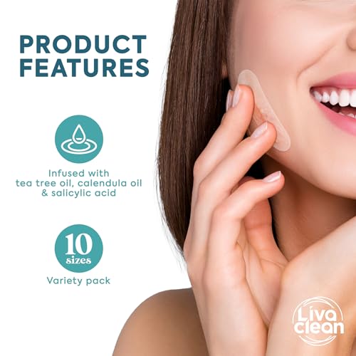 LivaClean 272-Count Hydrocolloid Acne Patches Variety Pack — view 7