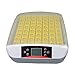 HayWHNKN Digital Egg Incubator Automatic Poultry Hatcher with Egg Turning and Humidity Display 24~96 Eggs 110V (56 Eggs)