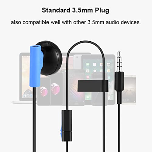 Vikye 3.5mm Gaming Earphone, w/Mic Ergonomic Designed Mono Earphone Micro Sound Technology Headphone, Earphone for Ps4 - Image 2