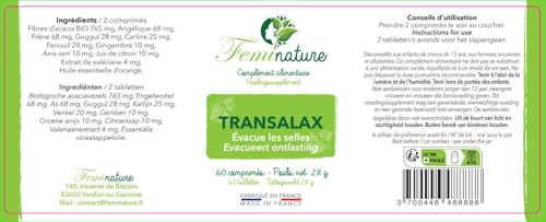Féminature Laxatif Puissant Digestion Transit Intestinal 120 Comprimés - 5