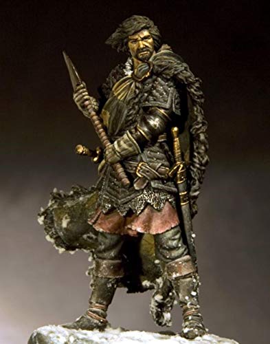 Figura sin montar de oficial antiguo 1/24 75 mm miniatura 1