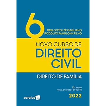Capa do livro Novo Curso de Direito Civil - Volume 6 - Direito de Família - 12ª edição 2022