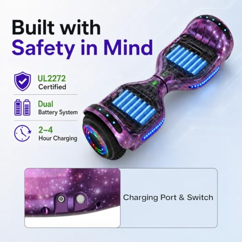 XERATH Upgraded Kids Hoverboard