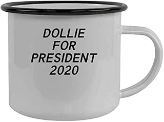 Dollie For President 2020 - Stainless Steel 12Oz Camping Mug, Black