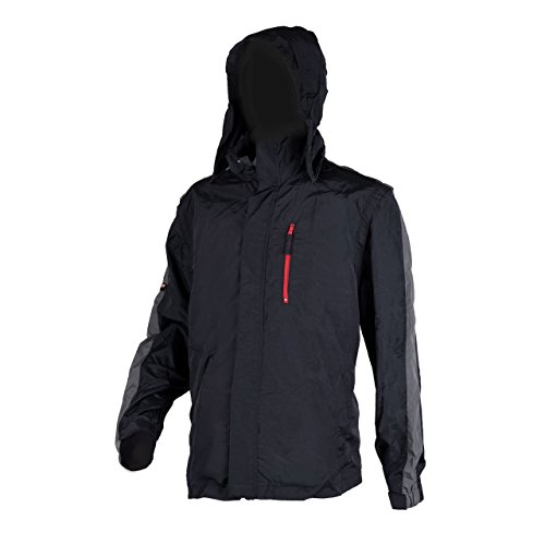 Sonstige Moderno Perchero de Pared de Senderismo para Hombres con protección UV Negro Negro Large