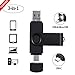 Produktbild TEWENE Type-C 32 GB USB Stick 3 in 1 OTG/USB 2.0 Flash Drive Speicherstick für Android Handy MacBook und PC (32GB, Schwarz)