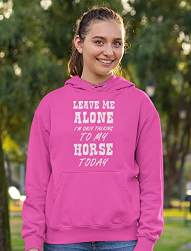 Tstars Horse Gifts For Women Teen Girls Equestrian Horses Sayings Funny Hoodies Medium Pink #TOP1
