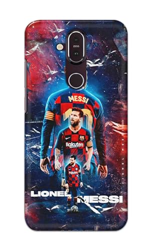 Image of Printed Hard Back Cover for Nokia 8.1 Back Cover (Famous Football Player -K1) -190724(DP)