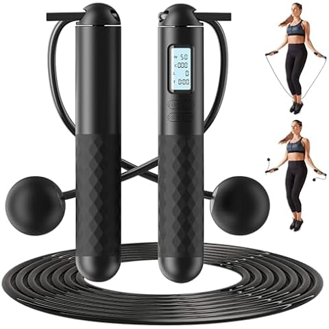 71Nmly Cordless Skipping Rope with Counter Cover