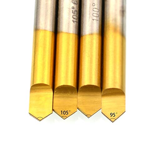 Buy Titanized Flat End Mill Milling Key Cutter For Vertical Key Copy Cutting Duplicating Machine