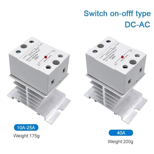 Relais statique SSR 25A DC control AC pour commutation monophasée - 2