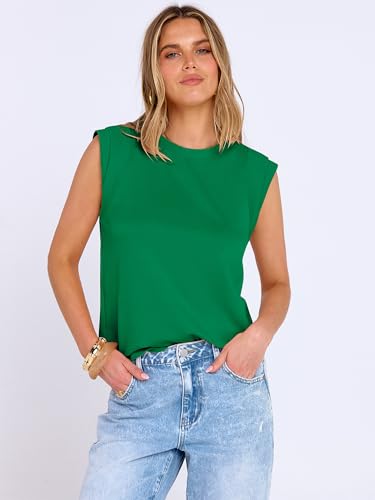 Image of ANRABESS Business Casual Tops for Womens Cap Sleeve Summer Dressy Shirts 2026 Trendy Work Office Outfits Clothing