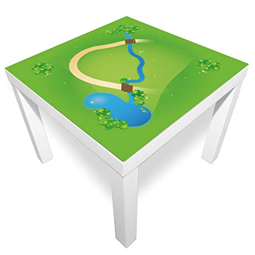 playmatt Spielmatte - Kleine Landschaft mit Bach | rutschfest | 100% schadstofffrei | waschbar…