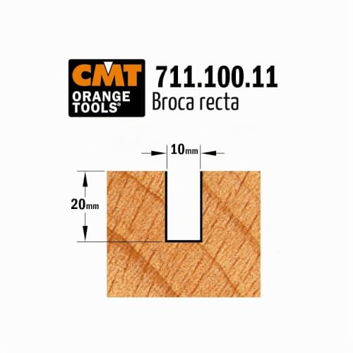 Fresa recta para madera de 10mm fresadora de mano con mango 6mm 4