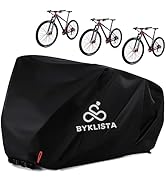 BYKLISTA Fahrradgarage für 2-3 Fahrräder + eBook - Fahrradabdeckung wasserdicht aus 210D Oxford-G...