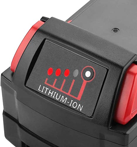 2Pack 18V 5.0Ah Replacement Battery for Milwaukee 18olt Battery Lithium Power Tools 48-11-1810 48-11-1820 48-11-1850 48-11-1828 48-11-1860