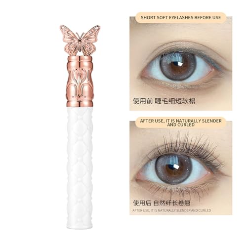 Fine Brush Black Mascara, For tiny and lower eyelashes, Small soft brush, No clumping, Waterproof, All Day Exquisitely Full(1 Pcs) - Image 7