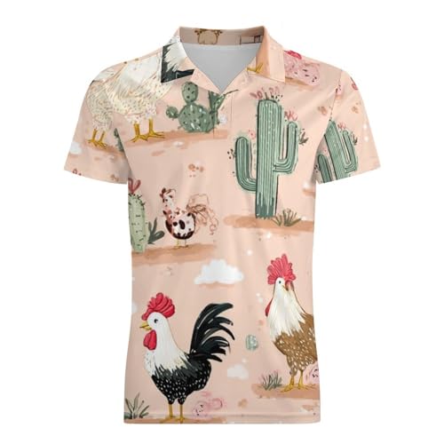 Boys' Classic Polo Shirts Short Sleeve Moisture-Wicking Golf & Tennis Shirts for Youth Teens Love Koala4