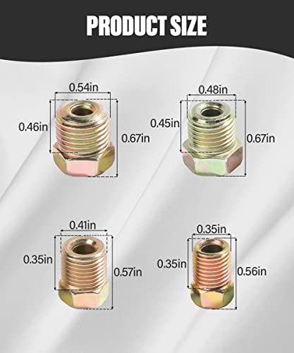 image for SUJADE YAKEFLY 25 Ft. 3/16 Copper Nickel Brake Line,Rustproof Brake Li