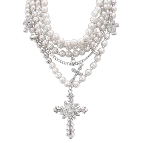 Collier gothique long avec croix : le cadeau idéal pour elle