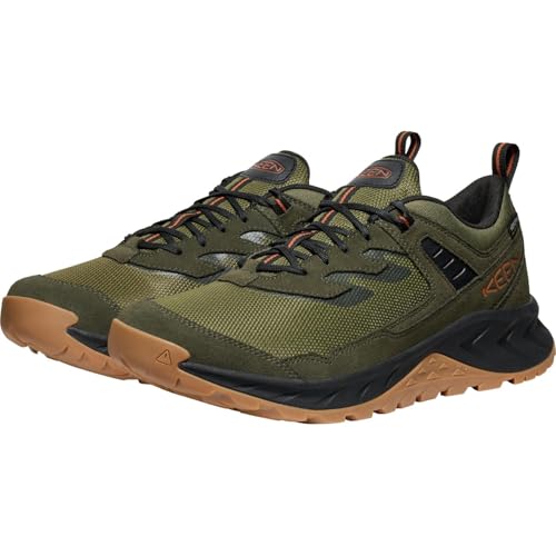 KEEN Men's Hightrail Low Height Durable Lightweight Breathable Leather Waterproof Hiking Shoes2