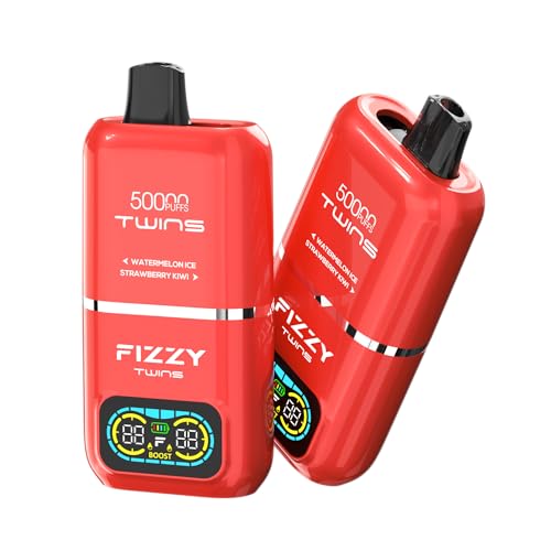 ���[�J�[�����bFizzy Twins 50,000�p�t×2�t���[�o�[�ؑ֌^�f�o�C�X�b�_�u���t���[�o�[�x�C�v�b�j�R�p�t�b�g���̂Č^VAPE�b���������f���b�d�q�^�o�R�b�����b�m���j�R�`��(�E�H�[�^�[�������A�C�X �� �X�g���x���[�L�E�C)
