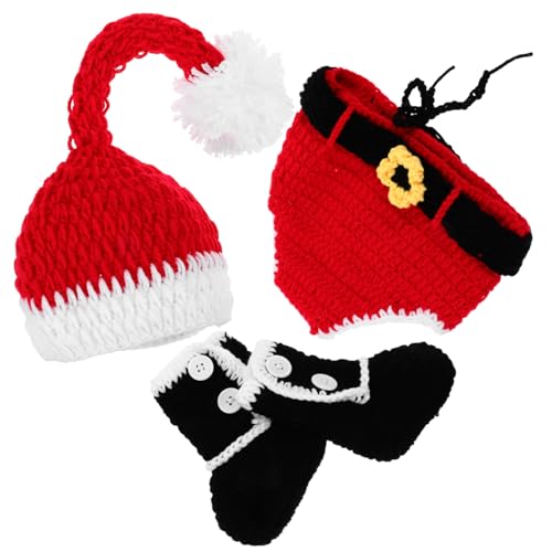 GALPADA 1 Set Christmas Clothes Newborn Props for Photography Christmas Boy Newborn Photography Outfits Newborn Photography Props Newborn Photography Outfits