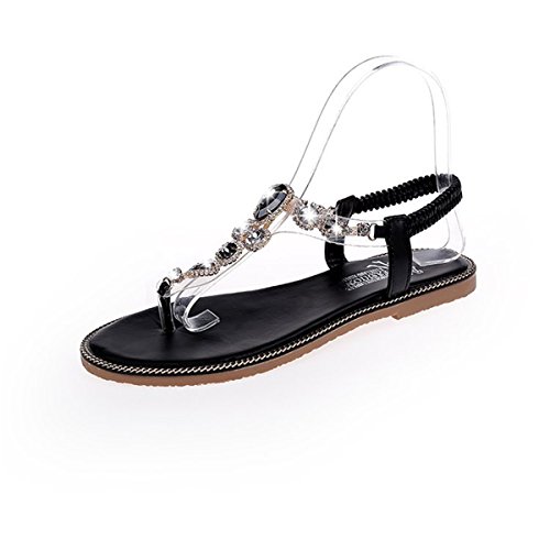 Chaussures de plage sandales toe clip plates et légères pour l'été et extérieur
