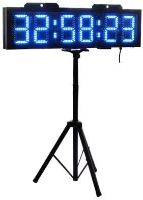 Giant Outdoor 8" Double Sided LED Race Timing Clock Countdown/up Timer Remote Control