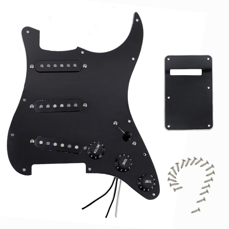 Amazon.com: Domofa Prewired Electric Guitar Pickguard Loaded