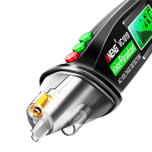 Image of axGear Voltage Detector Non-Contact AC Electrical Tester Pen Sensitivity 12-1000V