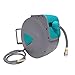 Produktbild UISEBRT Schlauchtrommel Automatik Druckluft 10m - Druckluftschlauch Aufroller Wandschlauchhalter Grau (10m)