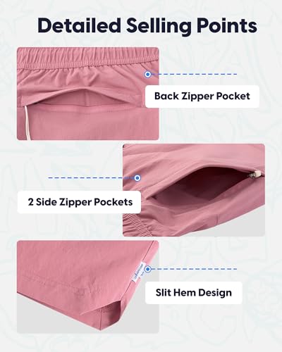 Image of maamgic Mens Swim Trunks 5 inch with Compression Liner Stretch Quick Dry Swim Shorts Swimming Trunks Bathing Suits
