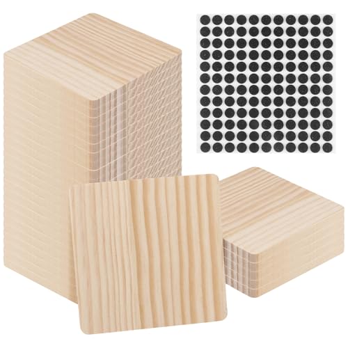 Dessous de verre en bois isolant pour boissons chaudes et froides en lot de 30 pièces durables - 2