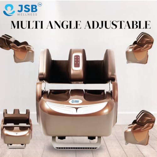 Image of JSB HF60 Shiatsu Massager for Leg Pain Relief with Heat (AC Powered) (Black)