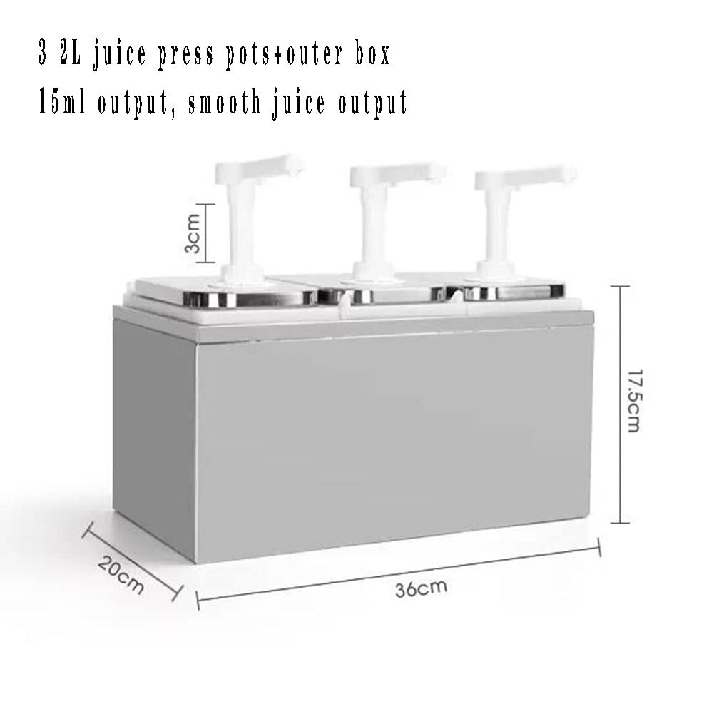 Gewürzspender 4 Liter – Soßenpumpe Aus Edelstahl 304, Handbetrieben, Für Ketchup, Sirup, Dressing, Marmelade