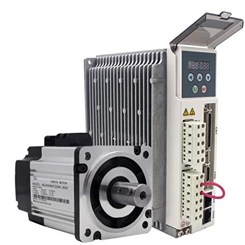 Calvas 750w 80mm 2.39Nm 3000rpm AC Servo Motor&drive kit with 3m cable 20Bit 1 phase AC220V JMC 80JA