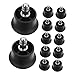 BCOATH 36pcs Locking Chair Casters Fixed Feet for Office Chairs Easy Installation Wheels for Hardwood Floors Stable Glide Furniture Feet Replacement