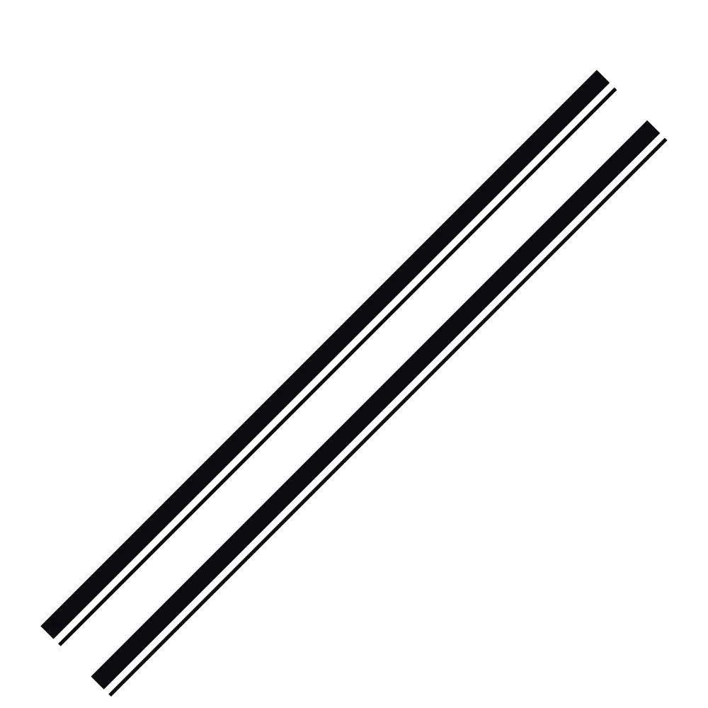 Car Side Stripes Stickers Film Auto Decoration DIY Decals,for Volkswagen Cross Up GT Styling Automobile Car Tuning Accessories