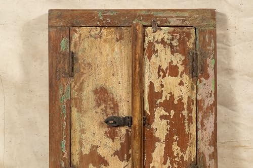 Biscottini Innentür Fenster L46,5XPR6,5XH60,5 M - Holztür - Türen für Innen und Außen - Wohnkultur