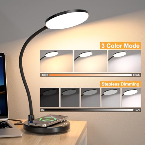 Desk Lamp for Home Office, Small Desk Lamp - image 4